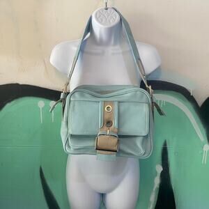 Y2K Leather Shoulder Bag